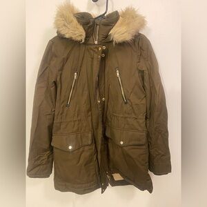 Zara Trafaluc jacket - olive green